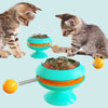 Rotatable Cat Toys Supplies With Catnip Interactive Training Toys For Cats Kitten Cat Accessories Pet Products